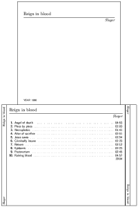 Front and back cover